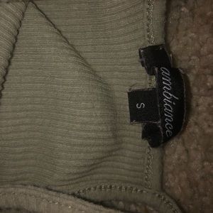 Olive Green Ribbed Bodysuit!!